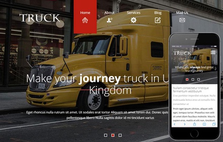 Truck a Auto Mobile Category Flat Bootstrap Responsive Web Template