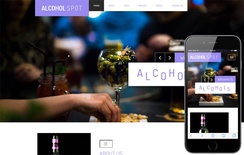 Alcohol Spot a Restaurant Category Bootstrap Responsive Web Template