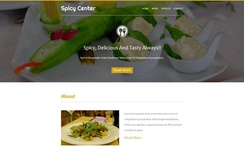Spicy Center a News Letter Template