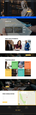 Legit a Corporate Category Bootstrap Responsive Web Template