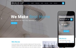 Build Up Builders Category Flat Bootstrap Responsive Web Template