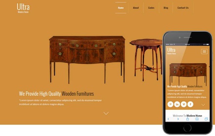 Ultra a Furniture Category Flat Bootstrap Responsive Web Template