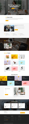 Infinitude – Corporate Category Bootstrap Responsive Website Template