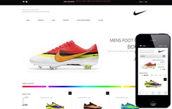 Spike Shoes a Flat ECommerce Responsive Web Template