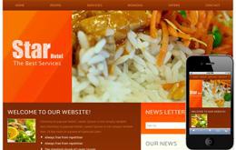 Hotel Star Hotel Web Template and Mobile Web Template