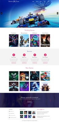 Games Zone a Games Category Flat Bootstrap Responsive Web Template