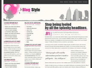 Blog Style Free CSS Template