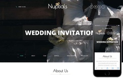 Nuptials a Wedding Category Flat Bootstrap Responsive Web Template