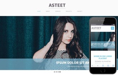 Asteet a Single Page Multipurpose Flat Bootstrap Responsive web template
