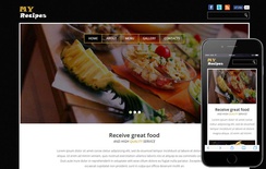 My Recipes a Hotel Category Flat Bootstrap Responsive Web Template