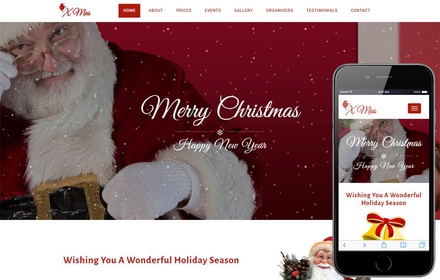 Xmas an Entertainment Category Bootstrap Responsive Web Template