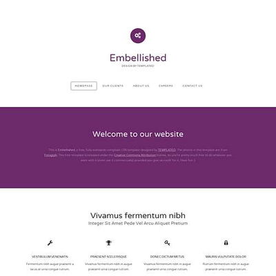 Embellished: CSS Templates | TEMPLATED