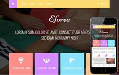 Eforea a Beauty and Spa Category Flat Bootstrap Responsive Web Template