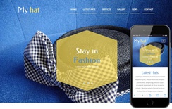 My Hat a Fashion Category Flat Bootstrap Responsive Web Template