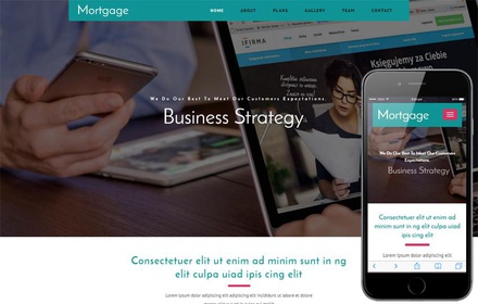 Mortgage a Corporate Category Bootstrap Responsive Web Template