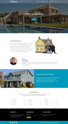Edifices a Real Estates Category Flat Bootstrap Responsive  Web Template