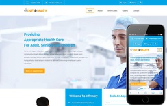 Infirmary a Medical Category Flat Bootstrap Responsive Web Template