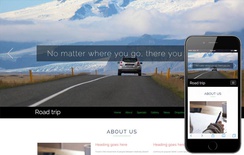 Road trip a Travel Category Bootstrap Responsive Website Template
