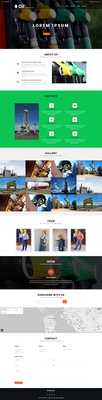 Oil Production an Industrial  Bootstrap Responsive Web Template