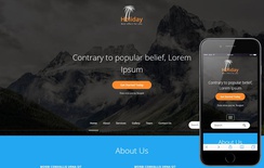 Holiday a Travel Category Bootstrap responsive Web Template