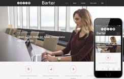 Barter a Corporate Category Flat Bootstrap Responsive Web Template