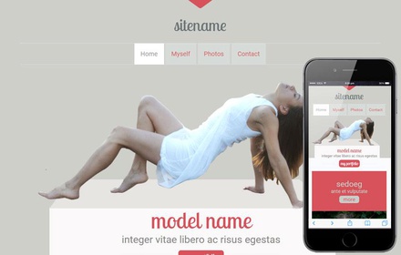 Modeling a Fashion Category Flat Bootstrap Responsive Web Template