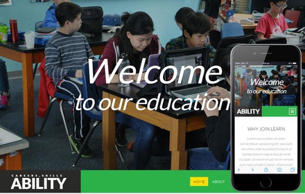 Ability a Educational Multipurpose Flat Bootstrap Responsive web template