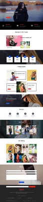 Trends a Fashion Category Bootstrap Responsive Web Template