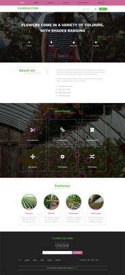 Floriculture an Agriculture Category Flat Bootstrap Responsive Web Template