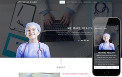 Medical Care a Medical Category Bootstrap Responsive Web Template