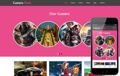 Games Park a Games Category Flat Bootstrap Responsive Web Template