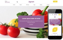 Agrom a Agriculture Category Flat Bootstrap Responsive Web Template
