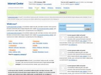 Internet Center Free CSS Template
