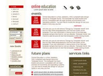 Online Education Free CSS Template