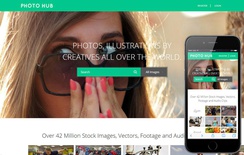 Photo Hub a Photo gallery Flat Bootstrap Responsive Web Template