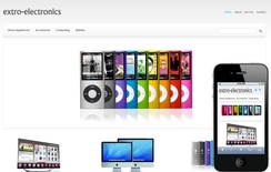 Electronics E-commerce Shopping Mobile Template