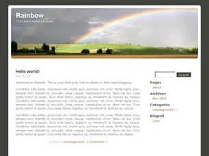 Rainbow Free CSS Template