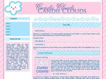 Candii Clouds Free CSS Template