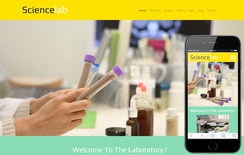 Science Lab a Medical Category Flat Bootstrap Responsive Web Template