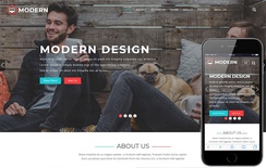 Modern Corporate Category Bootstrap Responsive Web Template