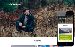 Crop Pic Photo Gallery Category Bootstrap Responsive Web Template