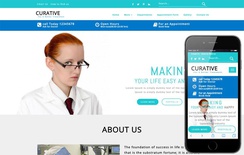 Curative Medical Category Bootstrap Responsive Web Template