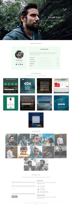 My Profile – Personal Portfolio category bootstrap Responsive  Web Template