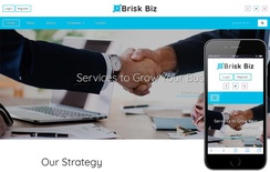 Brisk Biz Corporate Category Bootstrap Responsive Web Template