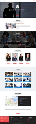 Trade Zone a Corporate Category Bootstrap Responsive Web Template