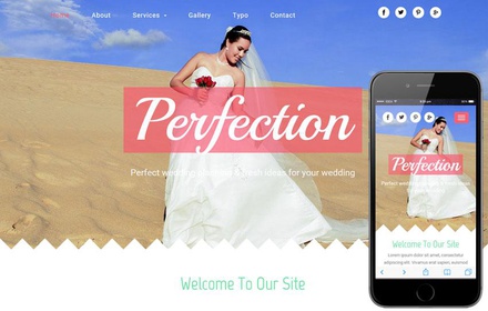 Perfection a Wedding Planner Flat Bootstrap Responsive Web Template