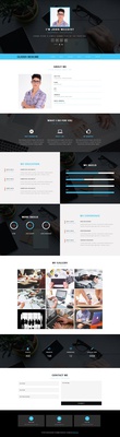 Classy Resume a Personal Category Bootstrap Responsive Web Template