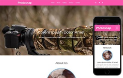 Photosnap a Photo Gallery Category Bootstrap Responsive Web Template