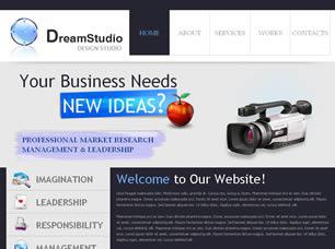 DreamStudio Free CSS Template