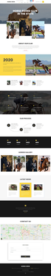 Horse Crew Sports Category Bootstrap Responsive Website Template